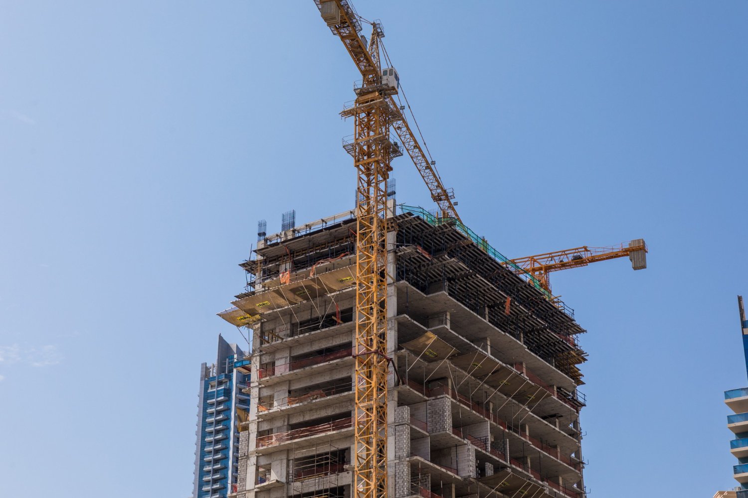 Building construction project showcase